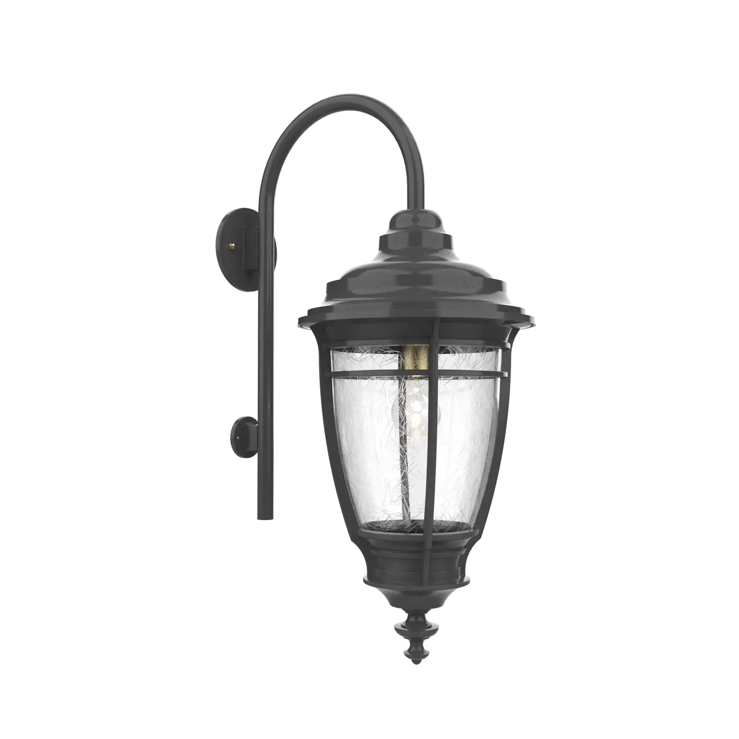 SNOC, PORTLAND - WALL MOUNT WITH CANE DOWN MEDIUM CLOSED BOTTOM 20299, OUTDOOR WALL LIGHTS