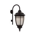 SNOC, PORTLAND - WALL MOUNT WITH CANE DOWN MEDIUM CLOSED BOTTOM 20299, OUTDOOR WALL LIGHTS