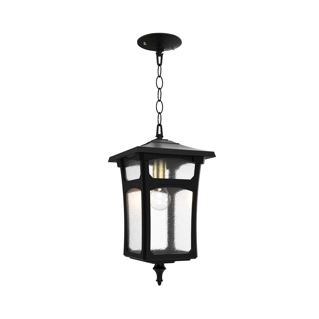 SNOC, LINCOLN - CEILING MOUNT WITH CHAIN MEDIUM CLOSED BOTTOM 20455, OUTDOOR CEILING LIGHT