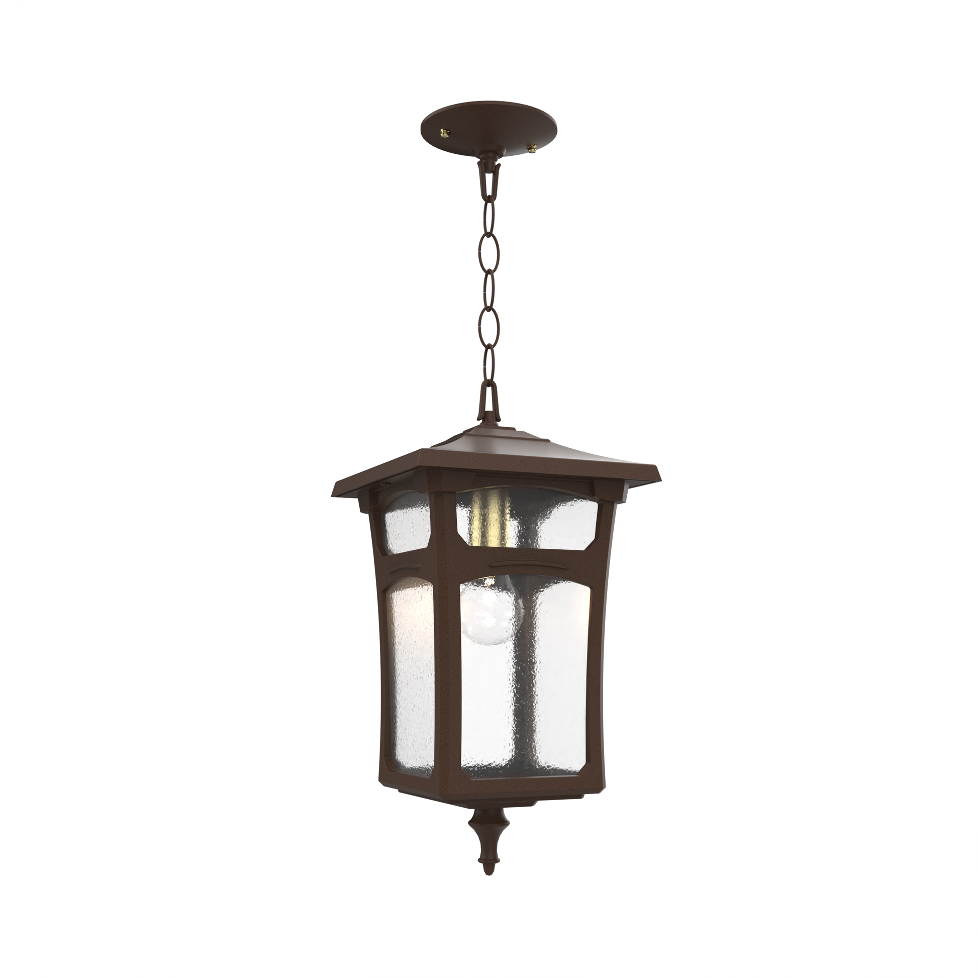 SNOC, LINCOLN - CEILING MOUNT WITH CHAIN MEDIUM CLOSED BOTTOM 20455, OUTDOOR CEILING LIGHT