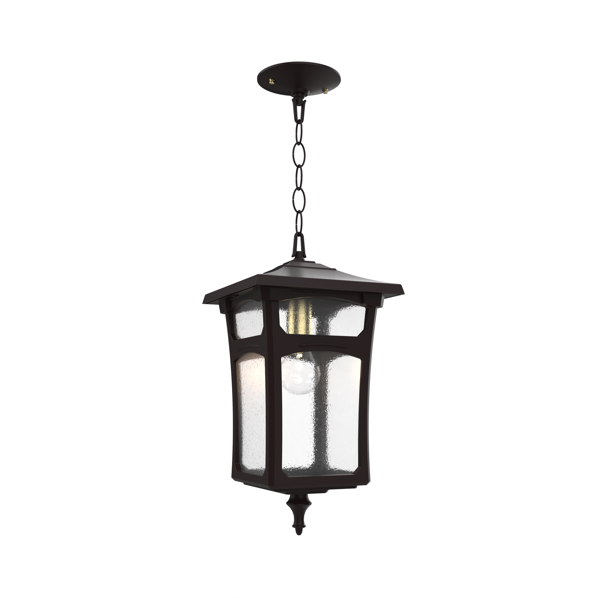 SNOC, LINCOLN - CEILING MOUNT WITH CHAIN MEDIUM CLOSED BOTTOM 20455, OUTDOOR CEILING LIGHT