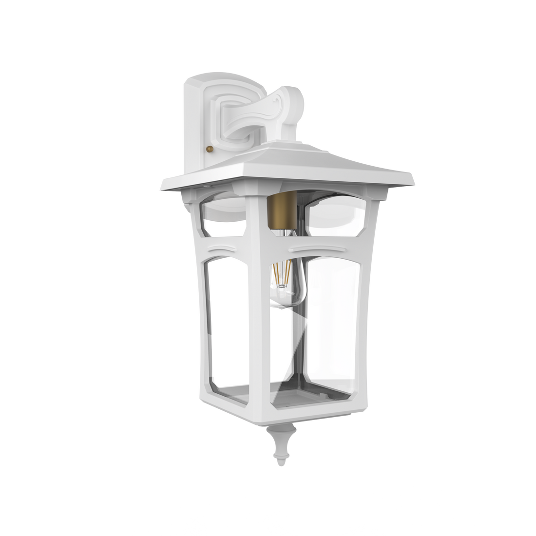 SNOC, LINCOLN - WALL-MOUNT DOWNWARD CLOSED BOTTOM MEDIUM FORMAT 20495, OUTDOOR WALL LIGHTS