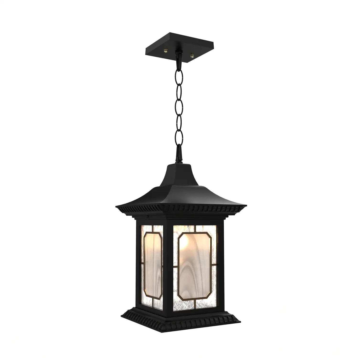 SNOC, SALZBURG - CEILING MOUNTING WITH CHAIN OPEN BOTTOM MEDIUM FORMAT 20850, OUTDOOR CEILING LIGHT