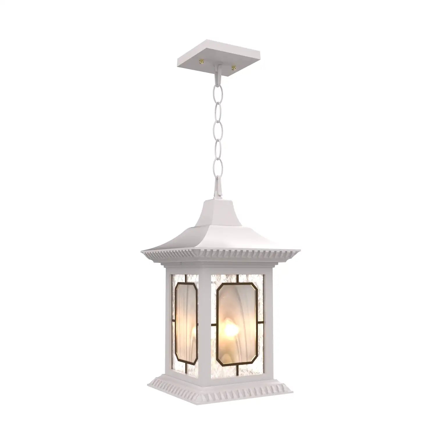 SNOC, SALZBURG - CEILING MOUNTING WITH CHAIN OPEN BOTTOM MEDIUM FORMAT 20850, OUTDOOR CEILING LIGHT