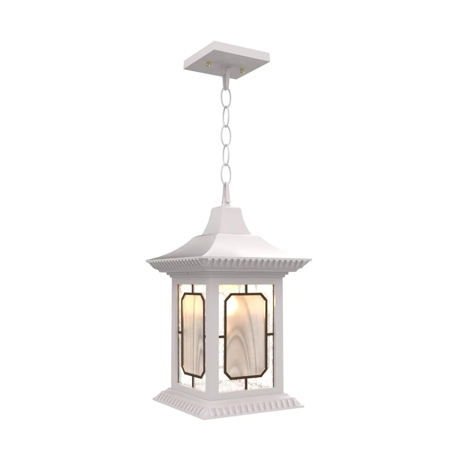 SNOC, SALZBURG - CEILING MOUNTING WITH CHAIN OPEN BOTTOM MEDIUM FORMAT 20850, OUTDOOR CEILING LIGHT