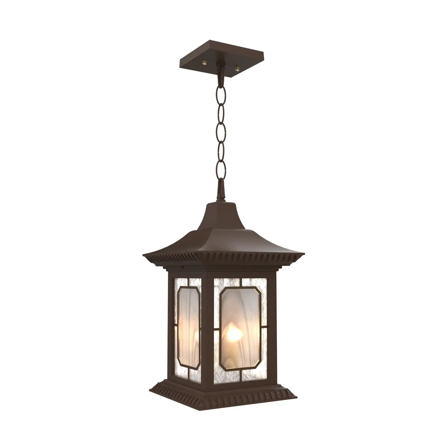 SNOC, SALZBURG - CEILING MOUNTING WITH CHAIN OPEN BOTTOM MEDIUM FORMAT 20850, OUTDOOR CEILING LIGHT