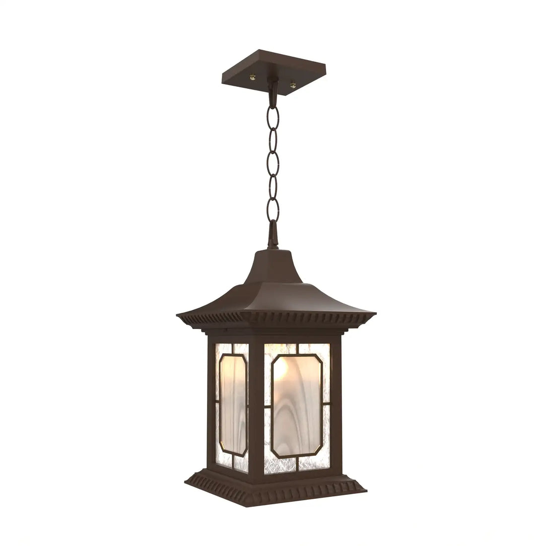 SNOC, SALZBURG - CEILING MOUNTING WITH CHAIN OPEN BOTTOM MEDIUM FORMAT 20850, OUTDOOR CEILING LIGHT