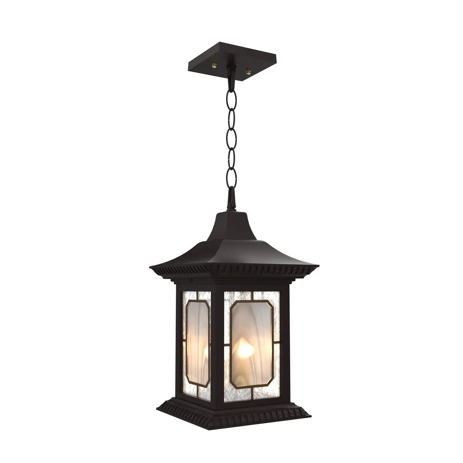 SNOC, SALZBURG - CEILING MOUNTING WITH CHAIN OPEN BOTTOM MEDIUM FORMAT 20850, OUTDOOR CEILING LIGHT