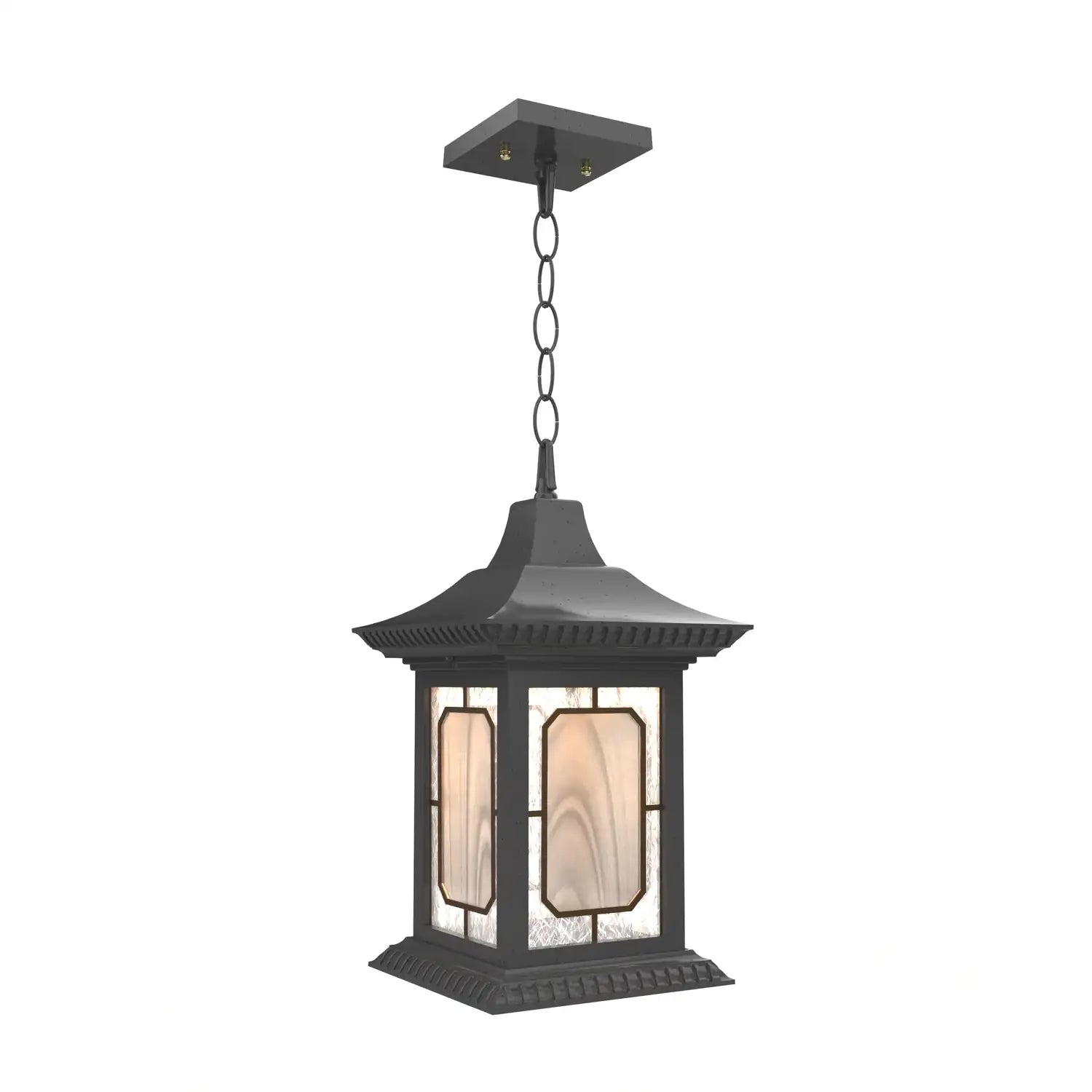 SNOC, SALZBURG - CEILING MOUNTING WITH CHAIN OPEN BOTTOM MEDIUM FORMAT 20850, OUTDOOR CEILING LIGHT