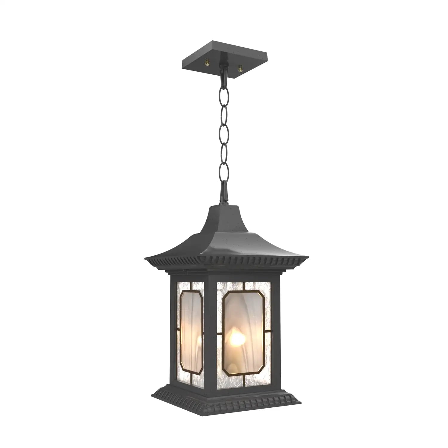 SNOC, SALZBURG - CEILING MOUNTING WITH CHAIN OPEN BOTTOM MEDIUM FORMAT 20850, OUTDOOR CEILING LIGHT