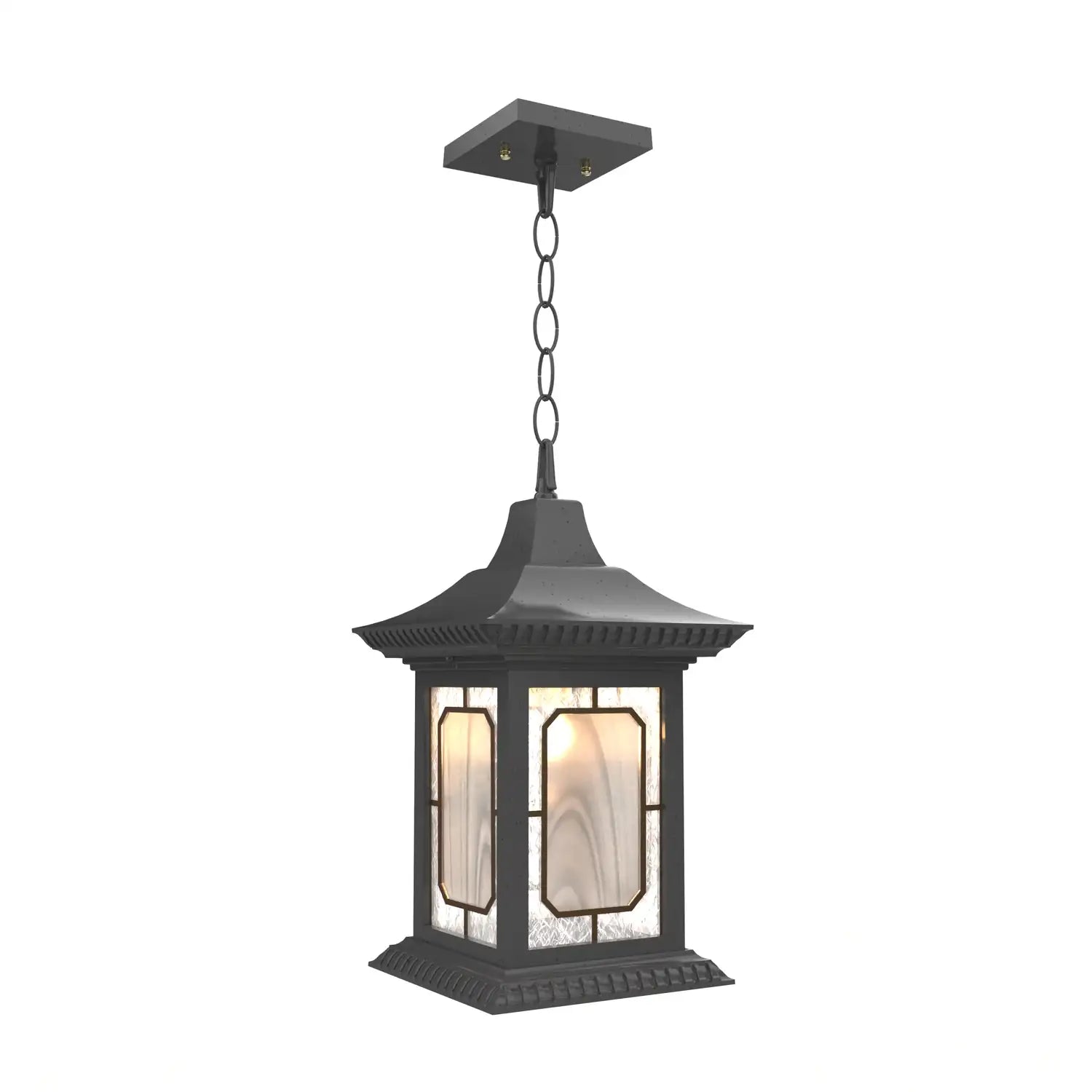 SNOC, SALZBURG - CEILING MOUNTING WITH CHAIN OPEN BOTTOM MEDIUM FORMAT 20850, OUTDOOR CEILING LIGHT
