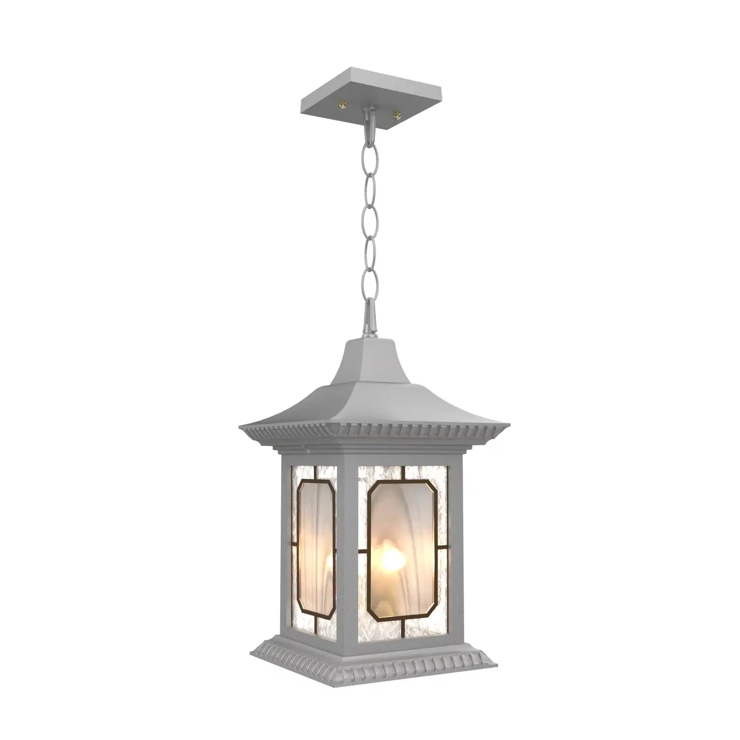 SNOC, SALZBURG - CEILING MOUNTING WITH CHAIN OPEN BOTTOM MEDIUM FORMAT 20850, OUTDOOR CEILING LIGHT