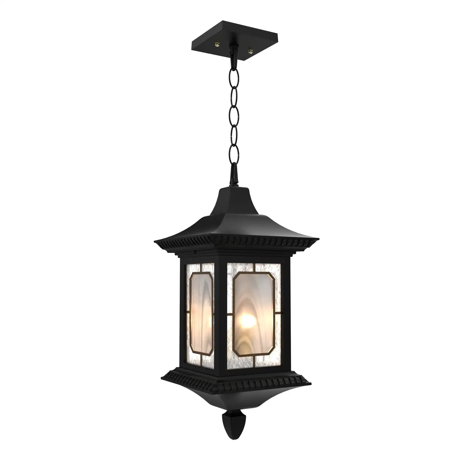 SNOC, SALZBURG - CEILING MOUNTING WITH CHAIN CLOSED BOTTOM MEDIUM FORMAT 20855, OUTDOOR CEILING LIGHT