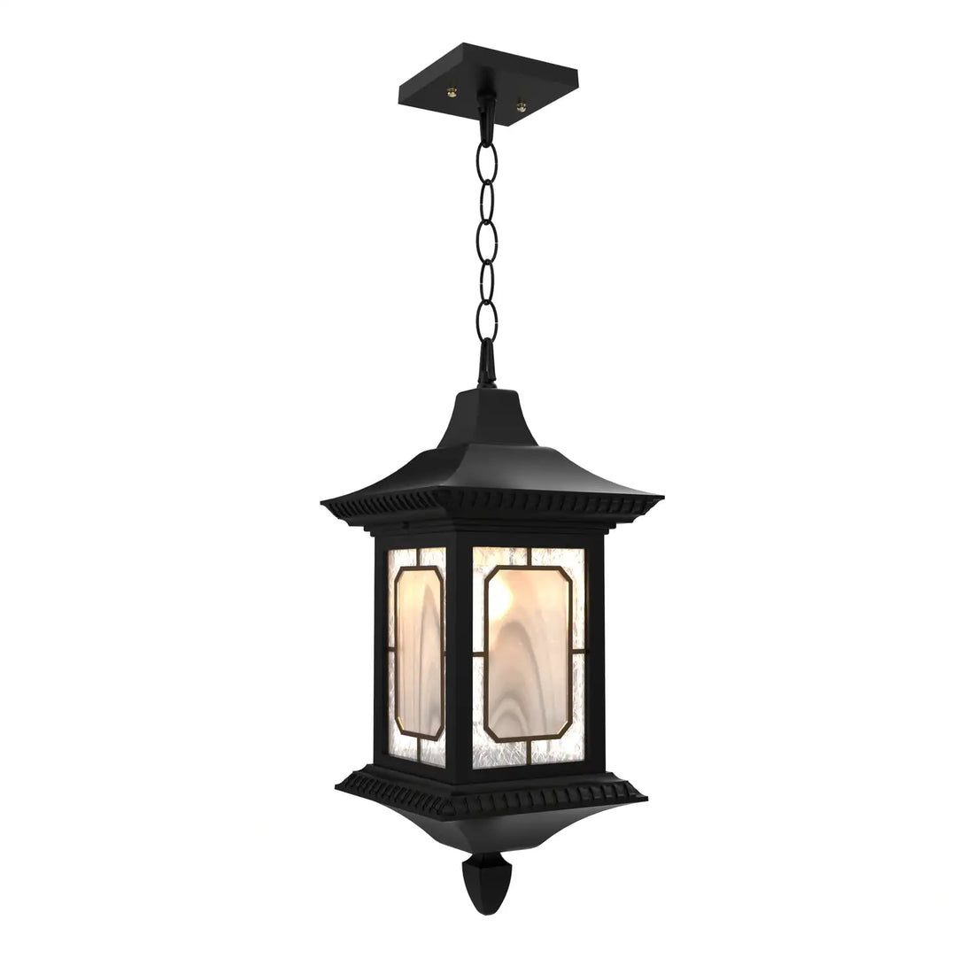 SNOC, SALZBURG - CEILING MOUNTING WITH CHAIN CLOSED BOTTOM MEDIUM FORMAT 20855, OUTDOOR CEILING LIGHT