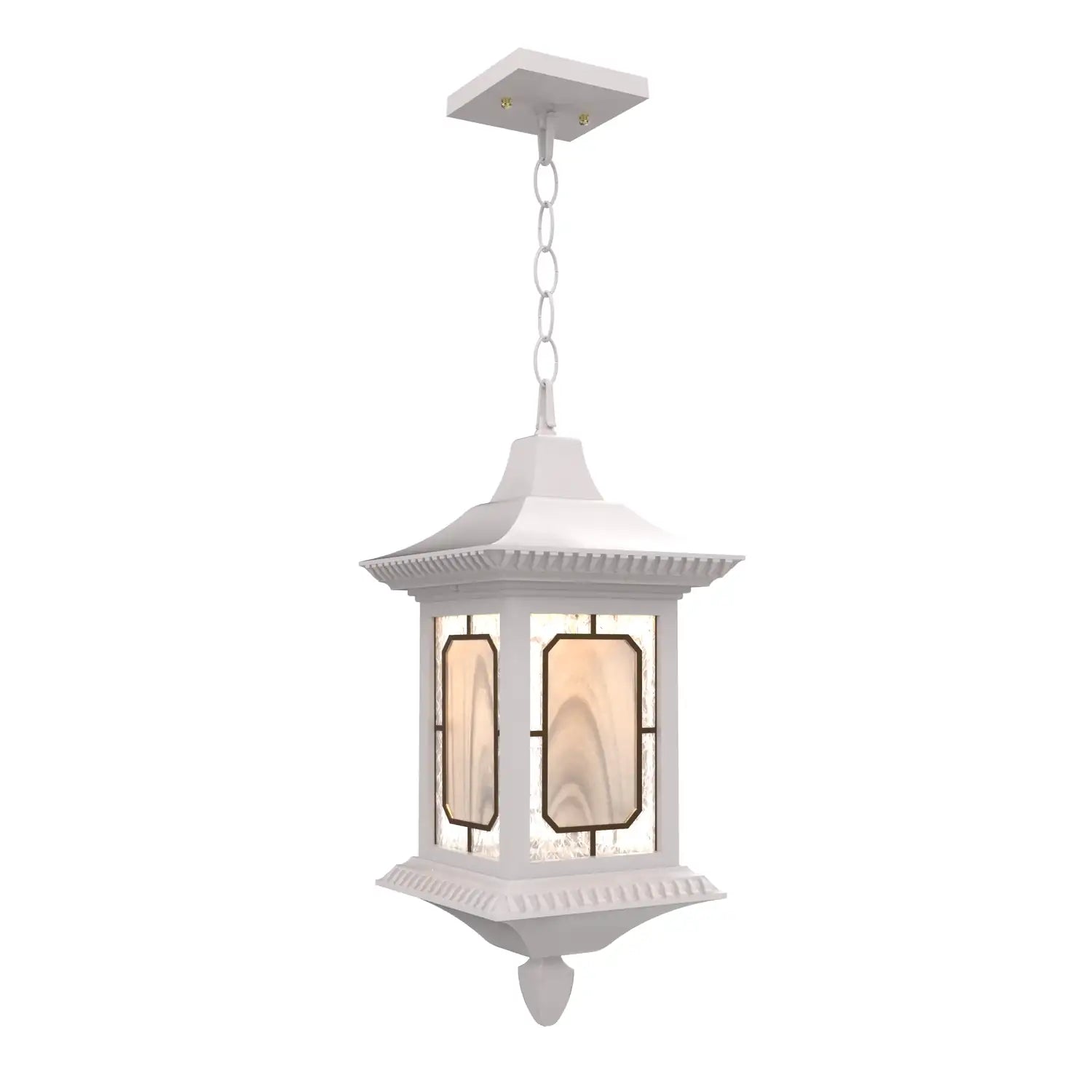 SNOC, SALZBURG - CEILING MOUNTING WITH CHAIN CLOSED BOTTOM MEDIUM FORMAT 20855, OUTDOOR CEILING LIGHT