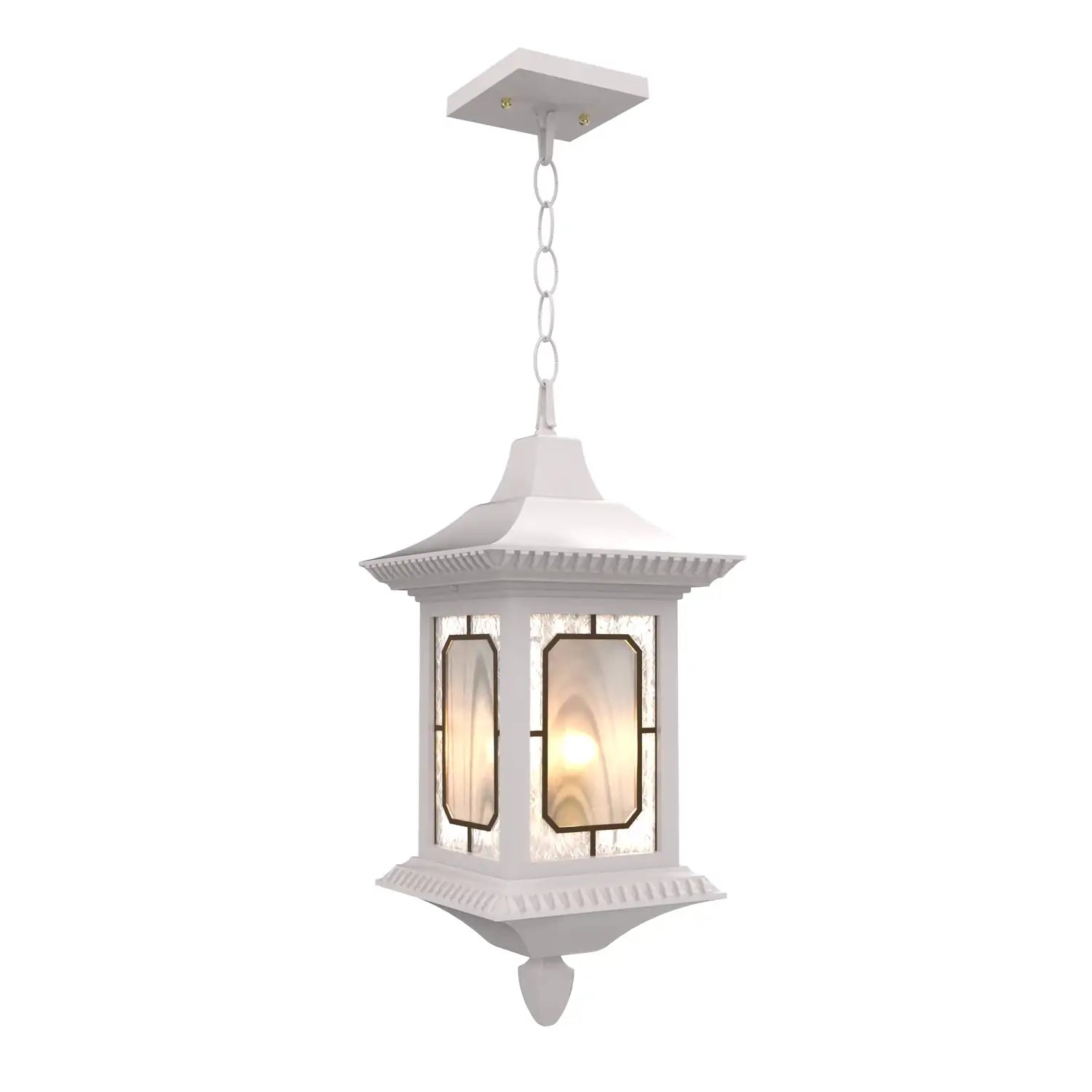 SNOC, SALZBURG - CEILING MOUNTING WITH CHAIN CLOSED BOTTOM MEDIUM FORMAT 20855, OUTDOOR CEILING LIGHT