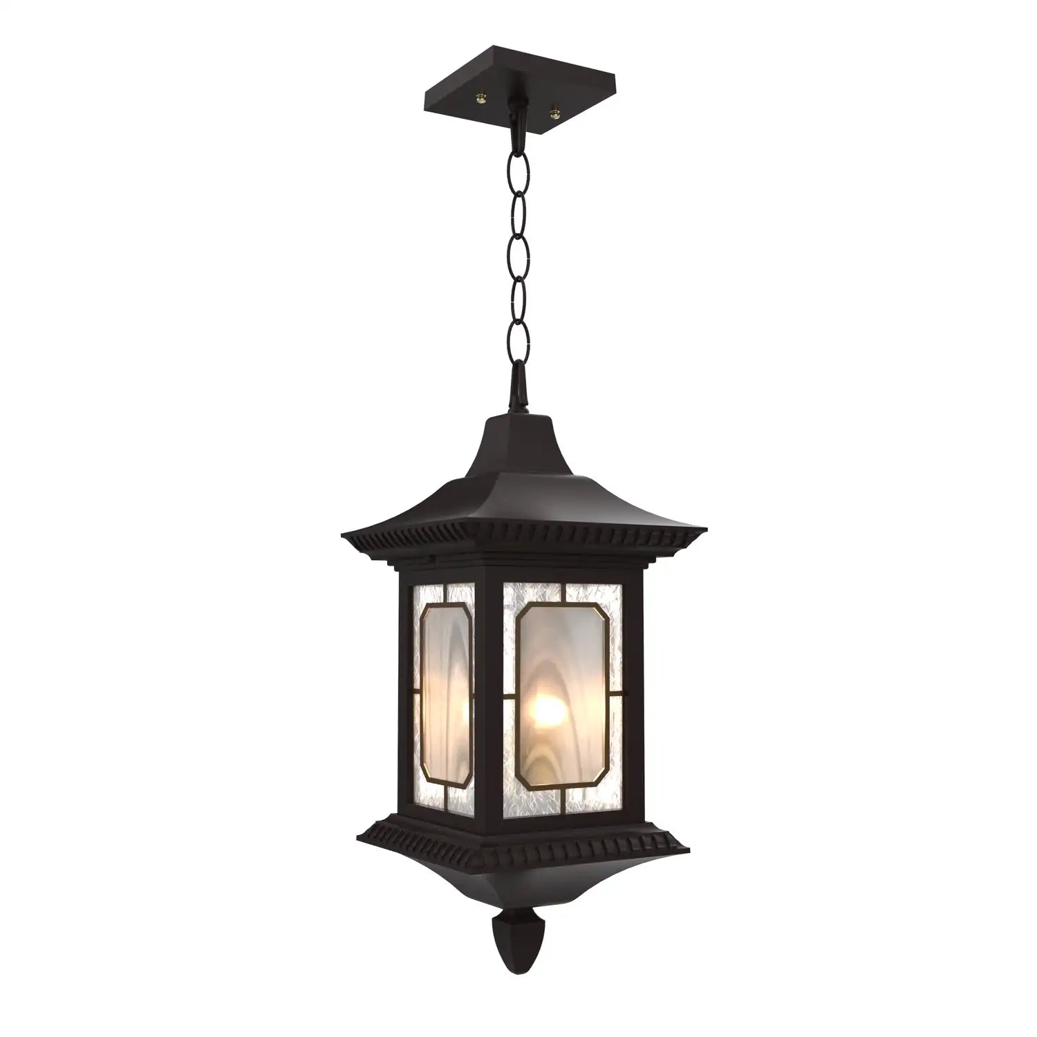 SNOC, SALZBURG - CEILING MOUNTING WITH CHAIN CLOSED BOTTOM MEDIUM FORMAT 20855, OUTDOOR CEILING LIGHT