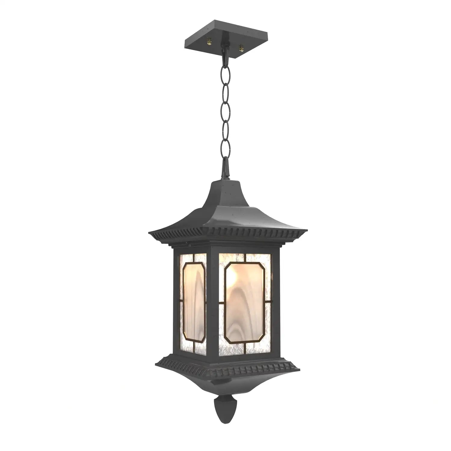 SNOC, SALZBURG - CEILING MOUNTING WITH CHAIN CLOSED BOTTOM MEDIUM FORMAT 20855, OUTDOOR CEILING LIGHT