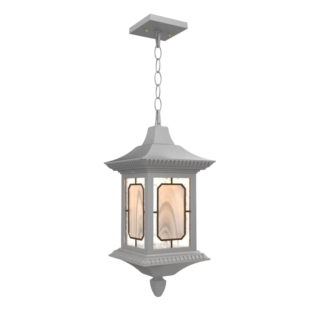 SNOC, SALZBURG - CEILING MOUNTING WITH CHAIN CLOSED BOTTOM MEDIUM FORMAT 20855, OUTDOOR CEILING LIGHT