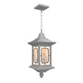 SNOC, SALZBURG - CEILING MOUNTING WITH CHAIN CLOSED BOTTOM MEDIUM FORMAT 20855, OUTDOOR CEILING LIGHT