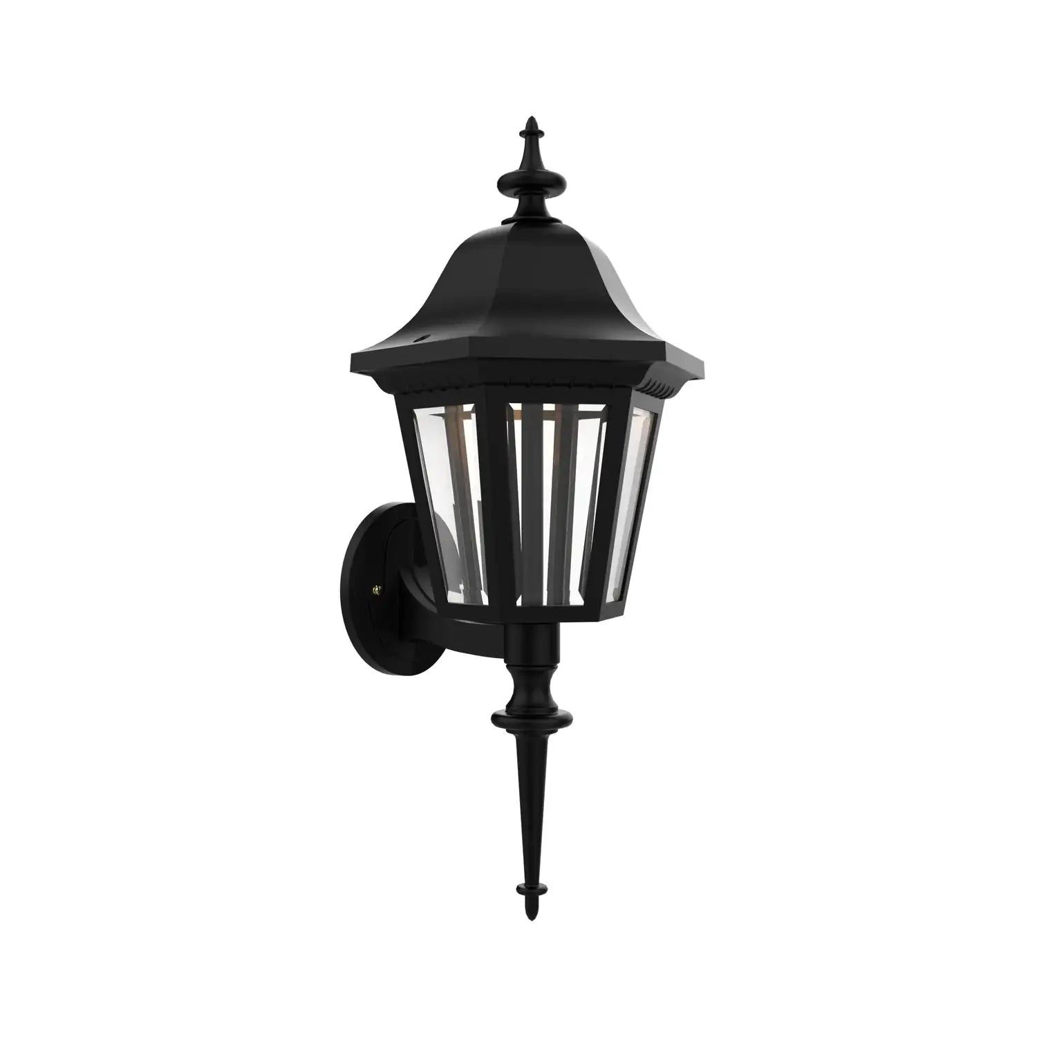 SNOC, MANOR - WALL MOUNT UP WITH MEDIUM ROD 21220, OUTDOOR WALL LIGHTS