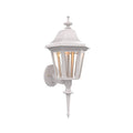 SNOC, MANOR - WALL MOUNT UP WITH MEDIUM ROD 21220, OUTDOOR WALL LIGHTS