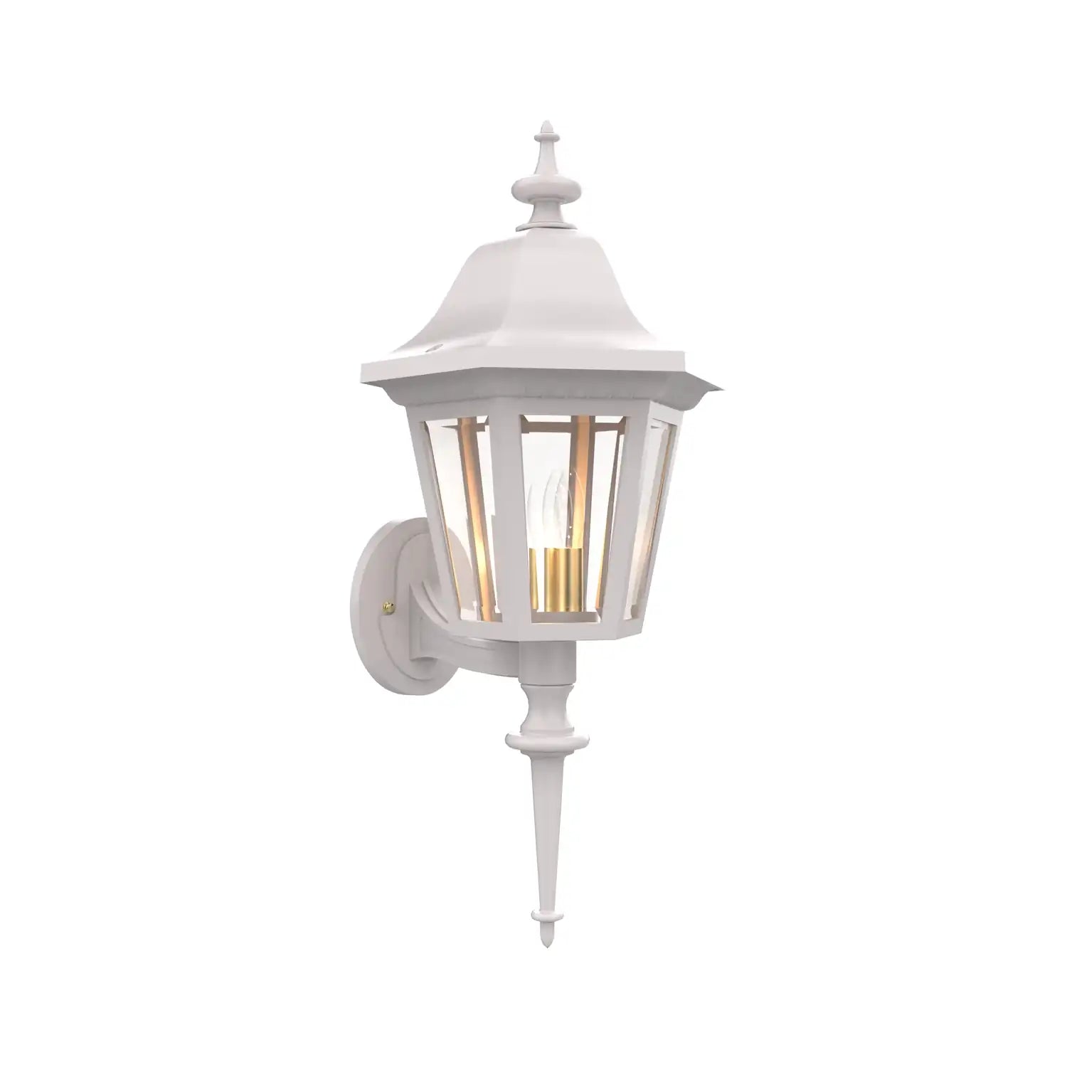 SNOC, MANOR - WALL MOUNT UP WITH MEDIUM ROD 21220, OUTDOOR WALL LIGHTS