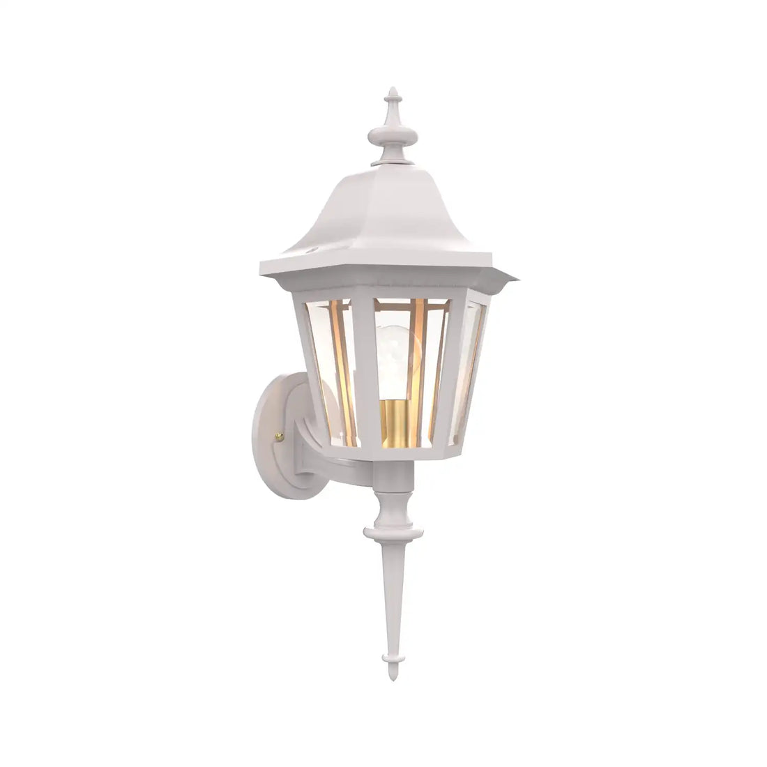 SNOC, MANOR - WALL MOUNT UP WITH MEDIUM ROD 21220, OUTDOOR WALL LIGHTS