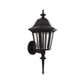 SNOC, MANOR - WALL MOUNT UP WITH MEDIUM ROD 21220, OUTDOOR WALL LIGHTS