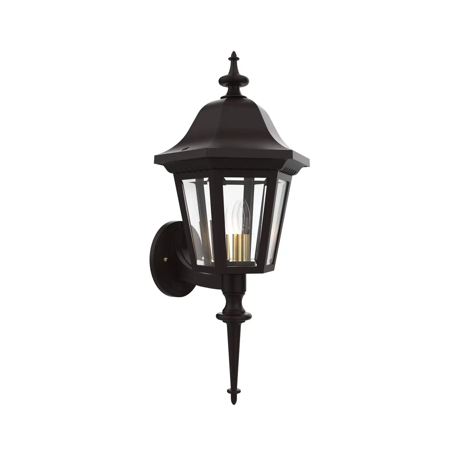 SNOC, MANOR - WALL MOUNT UP WITH MEDIUM ROD 21220, OUTDOOR WALL LIGHTS