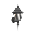SNOC, MANOR - WALL MOUNT UP WITH MEDIUM ROD 21220, OUTDOOR WALL LIGHTS