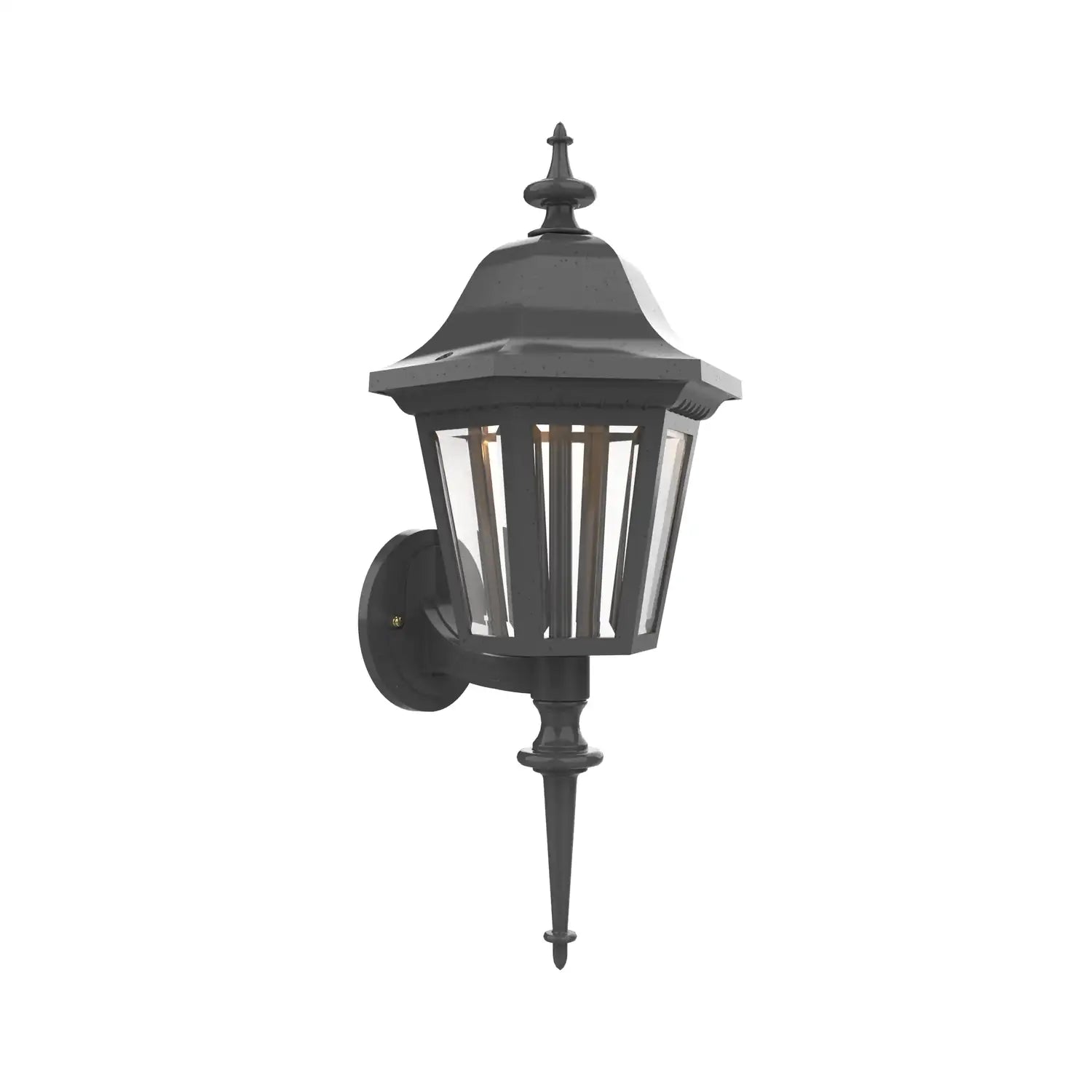 SNOC, MANOR - WALL MOUNT UP WITH MEDIUM ROD 21220, OUTDOOR WALL LIGHTS