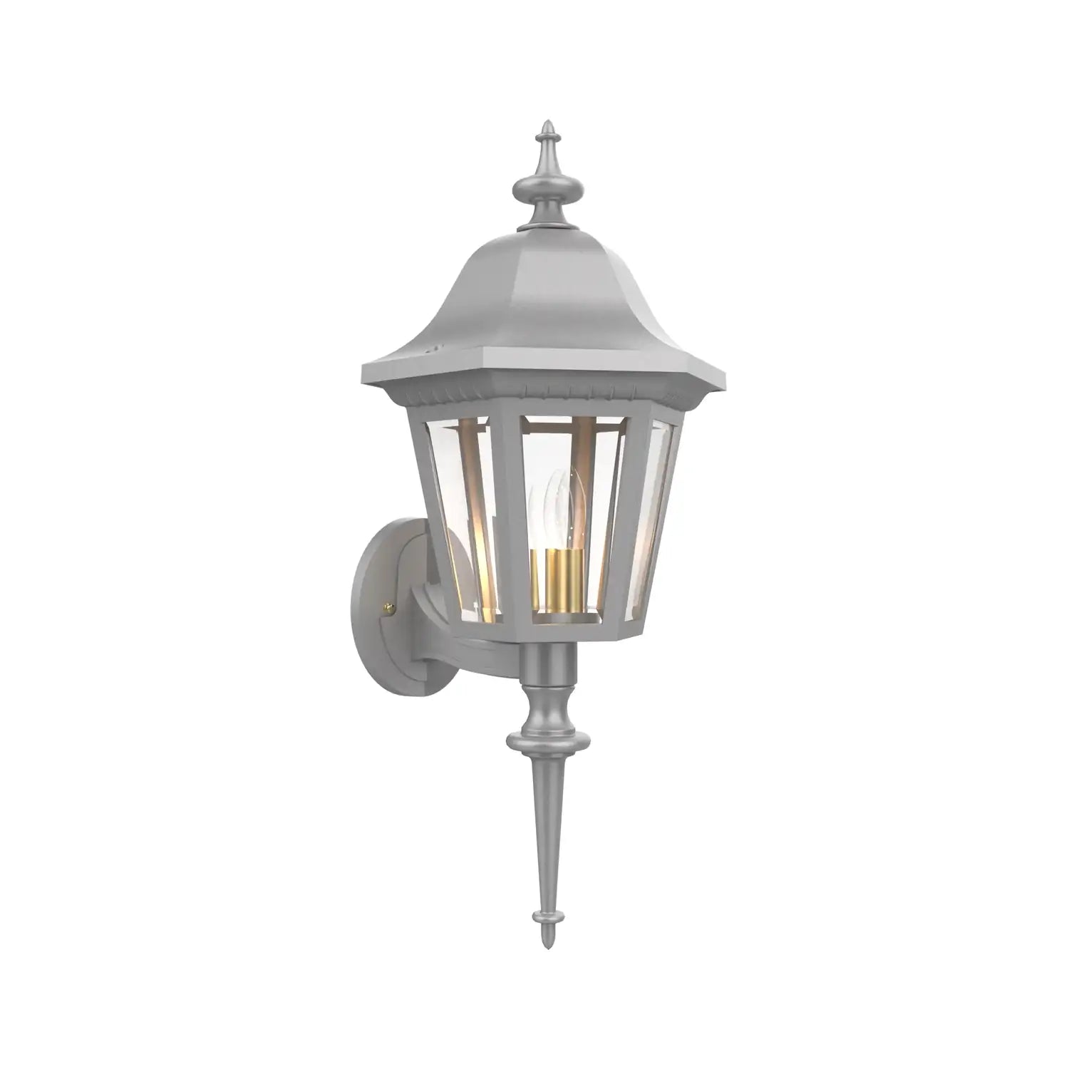 SNOC, MANOR - WALL MOUNT UP WITH MEDIUM ROD 21220, OUTDOOR WALL LIGHTS