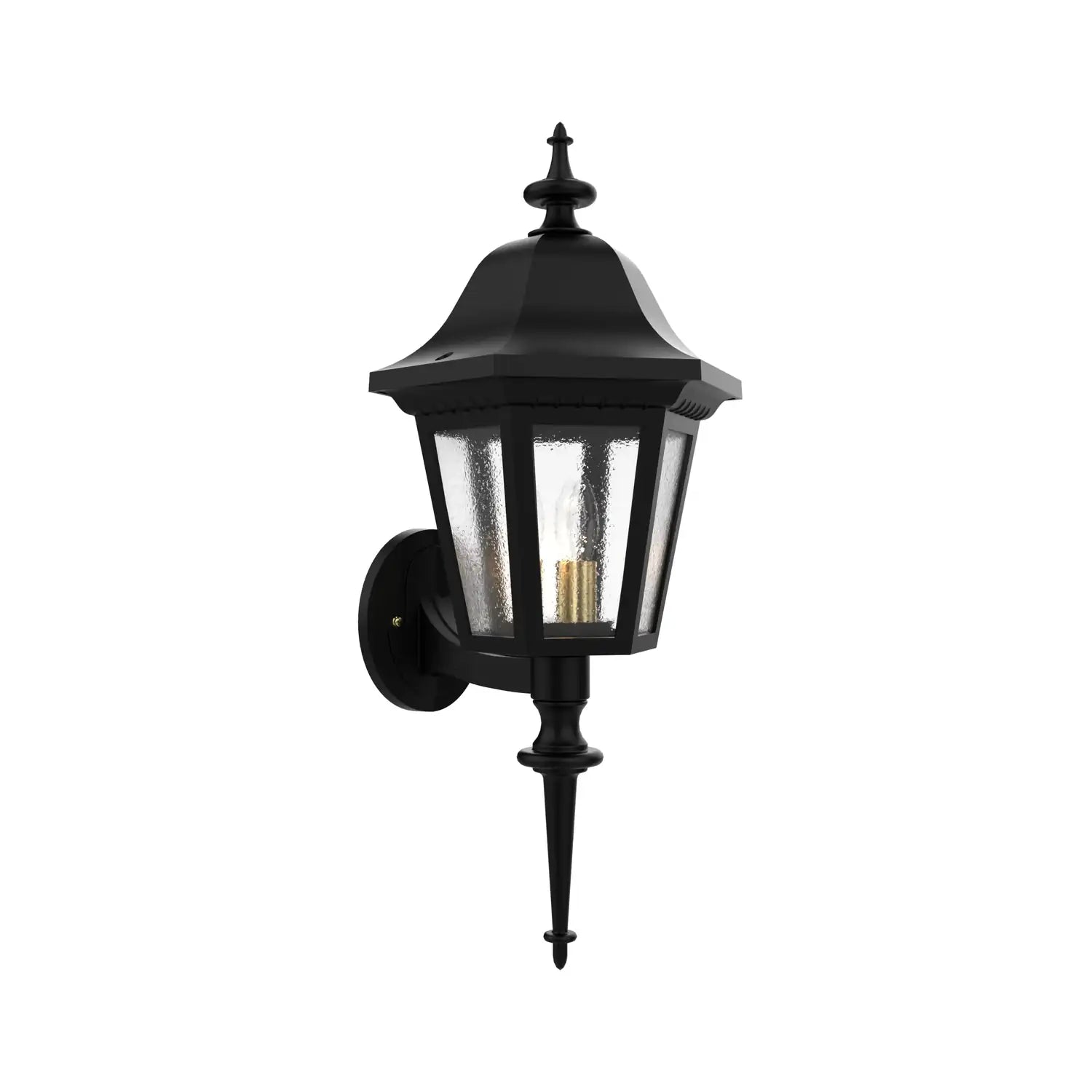 SNOC, MANOR - WALL MOUNT UP WITH MEDIUM ROD 21220, OUTDOOR WALL LIGHTS