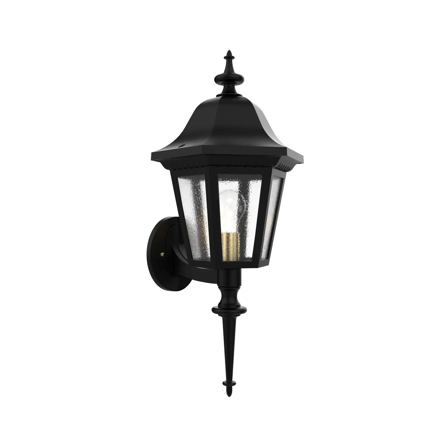 SNOC, MANOR - WALL MOUNT UP WITH MEDIUM ROD 21220, OUTDOOR WALL LIGHTS