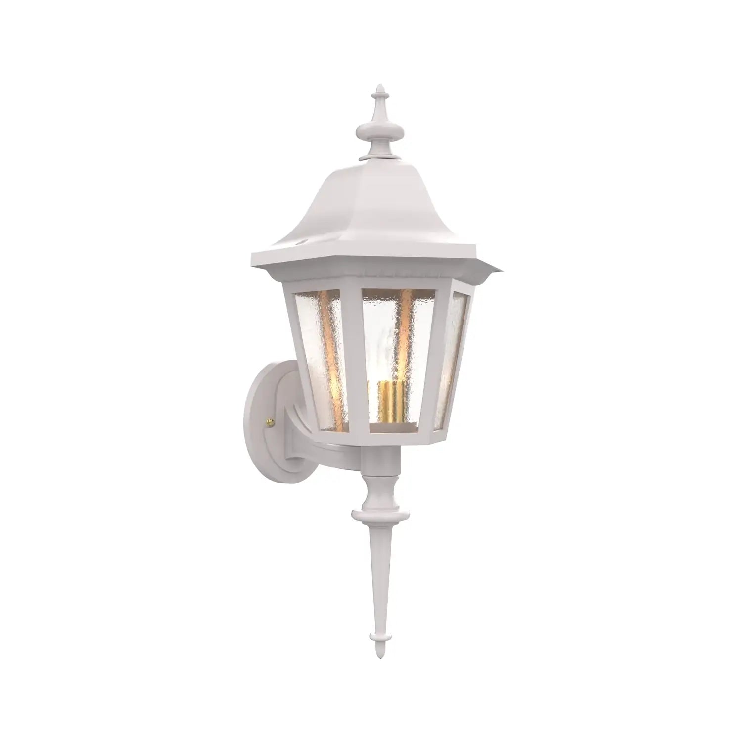 SNOC, MANOR - WALL MOUNT UP WITH MEDIUM ROD 21220, OUTDOOR WALL LIGHTS