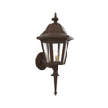 SNOC, MANOR - WALL MOUNT UP WITH MEDIUM ROD 21220, OUTDOOR WALL LIGHTS