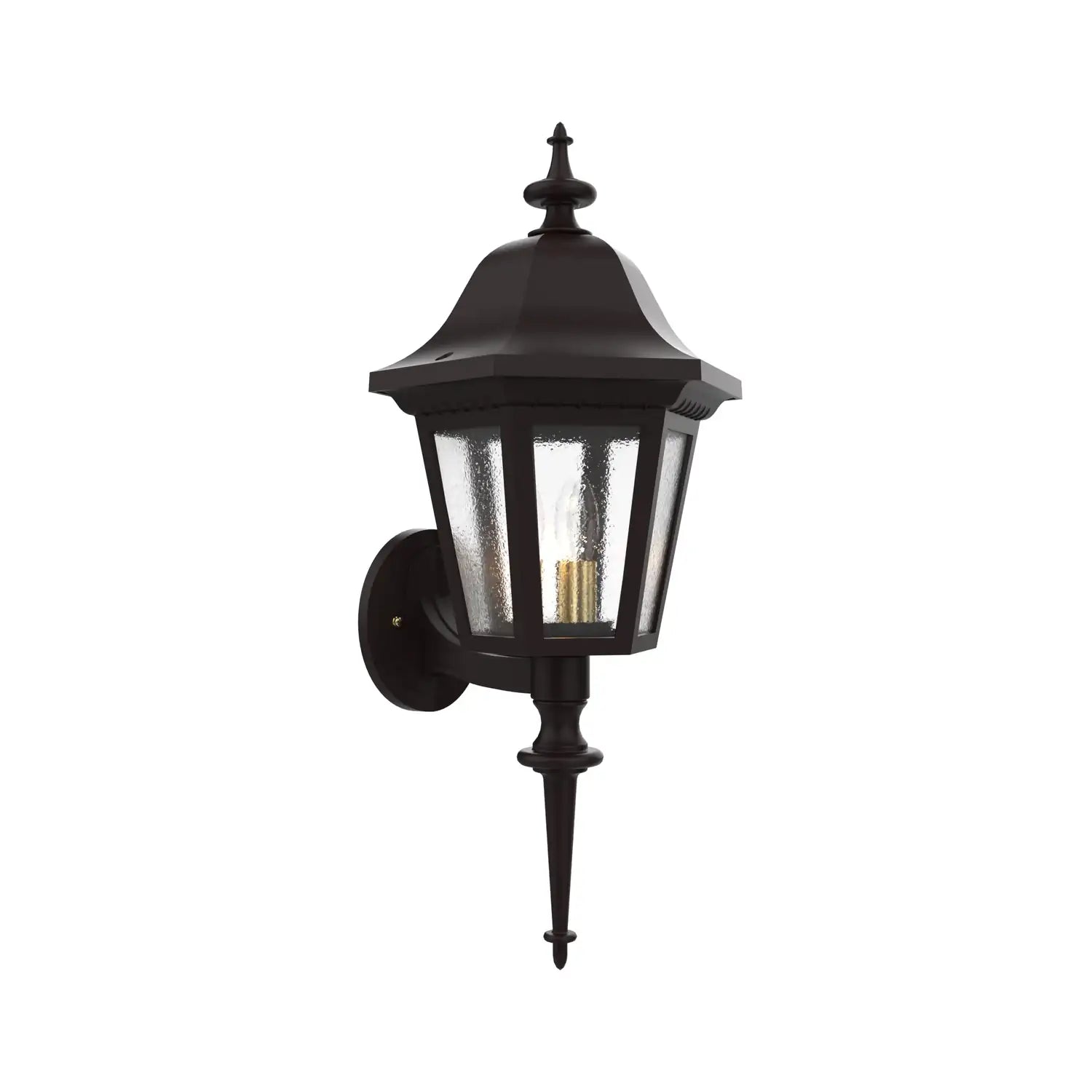 SNOC, MANOR - WALL MOUNT UP WITH MEDIUM ROD 21220, OUTDOOR WALL LIGHTS