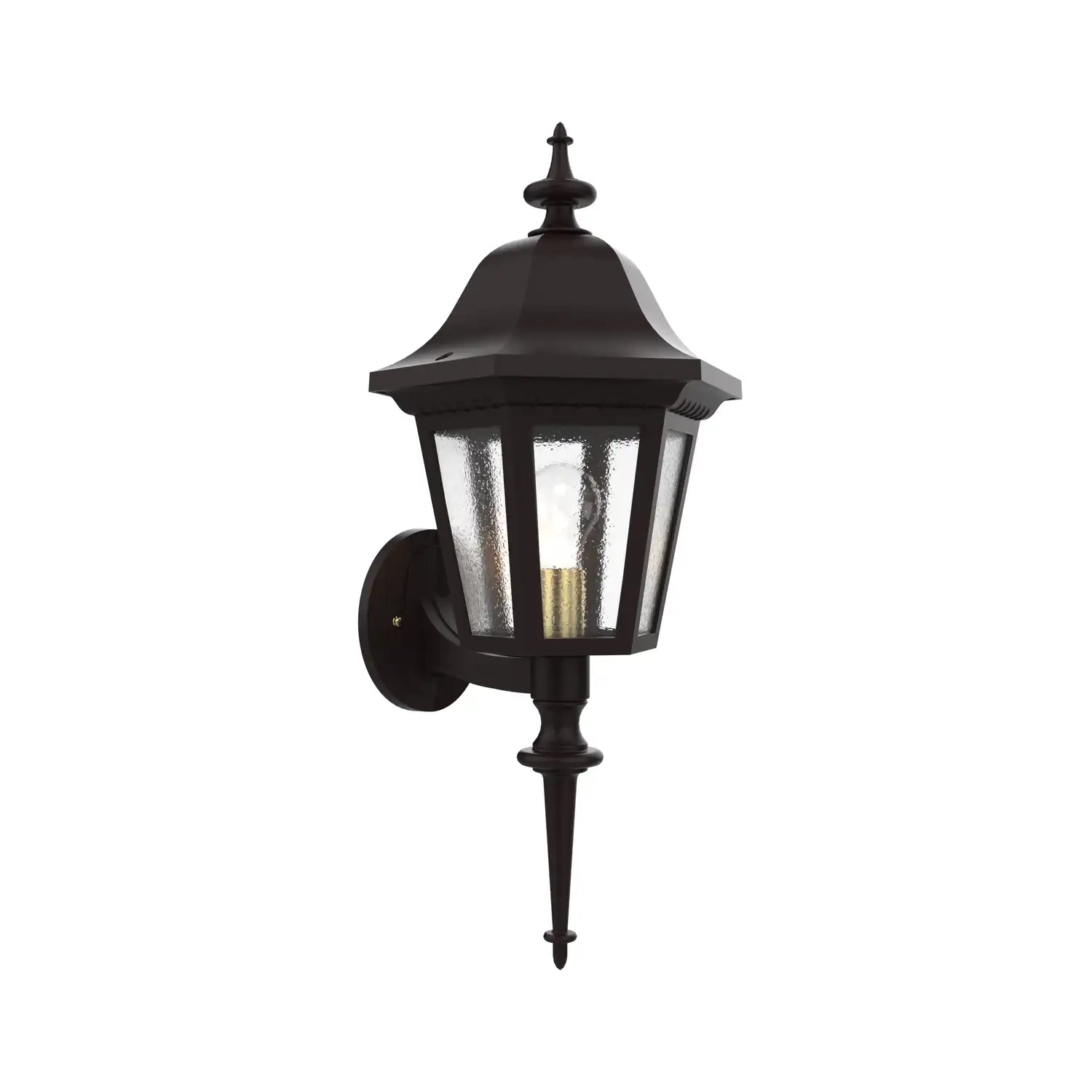 SNOC, MANOR - WALL MOUNT UP WITH MEDIUM ROD 21220, OUTDOOR WALL LIGHTS