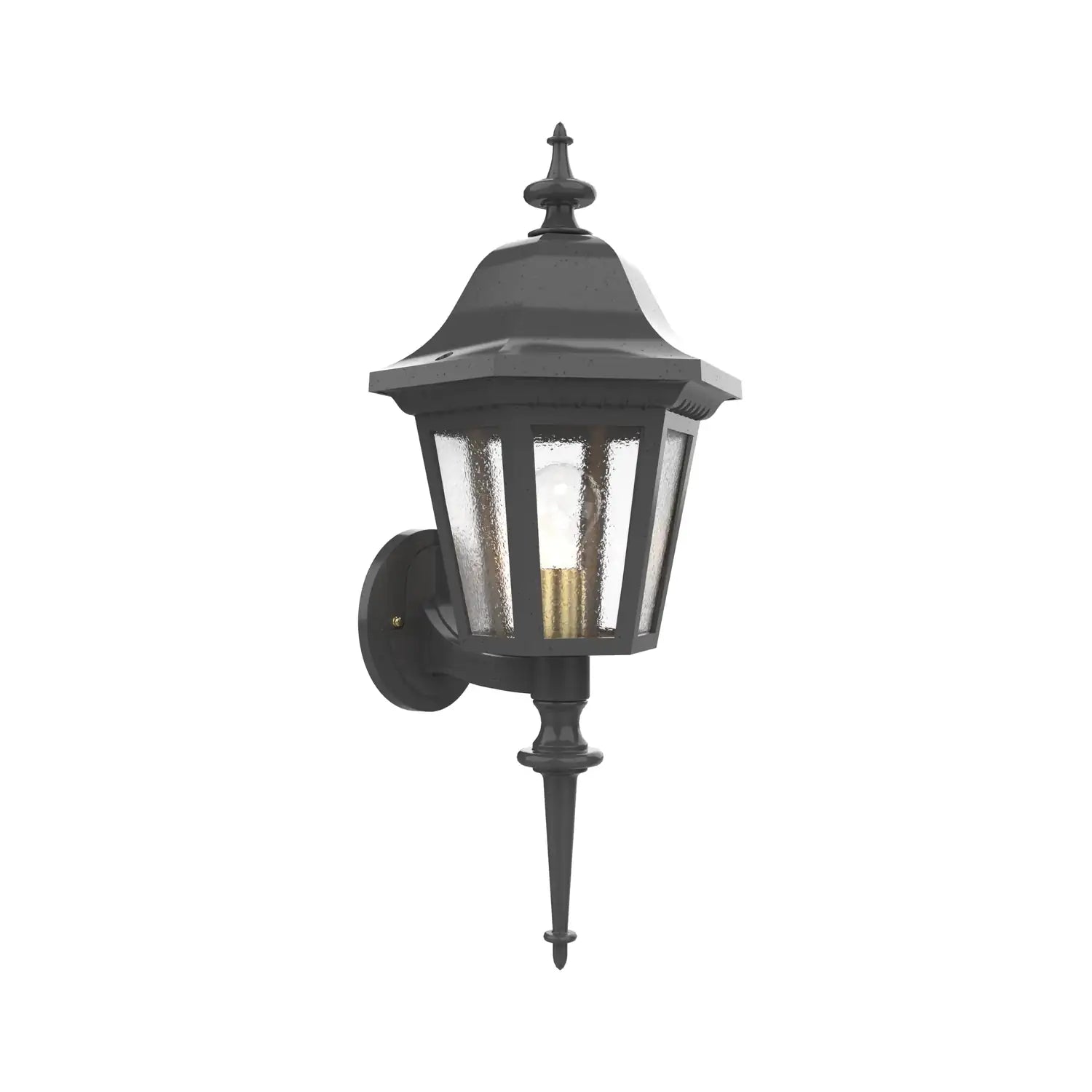 SNOC, MANOR - WALL MOUNT UP WITH MEDIUM ROD 21220, OUTDOOR WALL LIGHTS