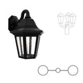SNOC MANOR - DOUBLE HEAD DOWN MOUNT OPEN BOTTOM FOR MEDIUM POST 21282 2A - Post
