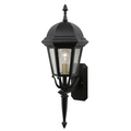 SNOC, STURBRIDGE - UPLIGHTER WALL MOUNT WITH MEDIUM FINIAL 21313, OUTDOOR WALL LIGHTS