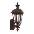 SNOC, JAMESTOWN - UPLIGHTER WALL MOUNT WITH MEDIUM FINIAL 21412, OUTDOOR WALL LIGHTS