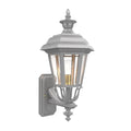 SNOC, JAMESTOWN - UPLIGHTER WALL MOUNT WITH MEDIUM FINIAL 21412, OUTDOOR WALL LIGHTS