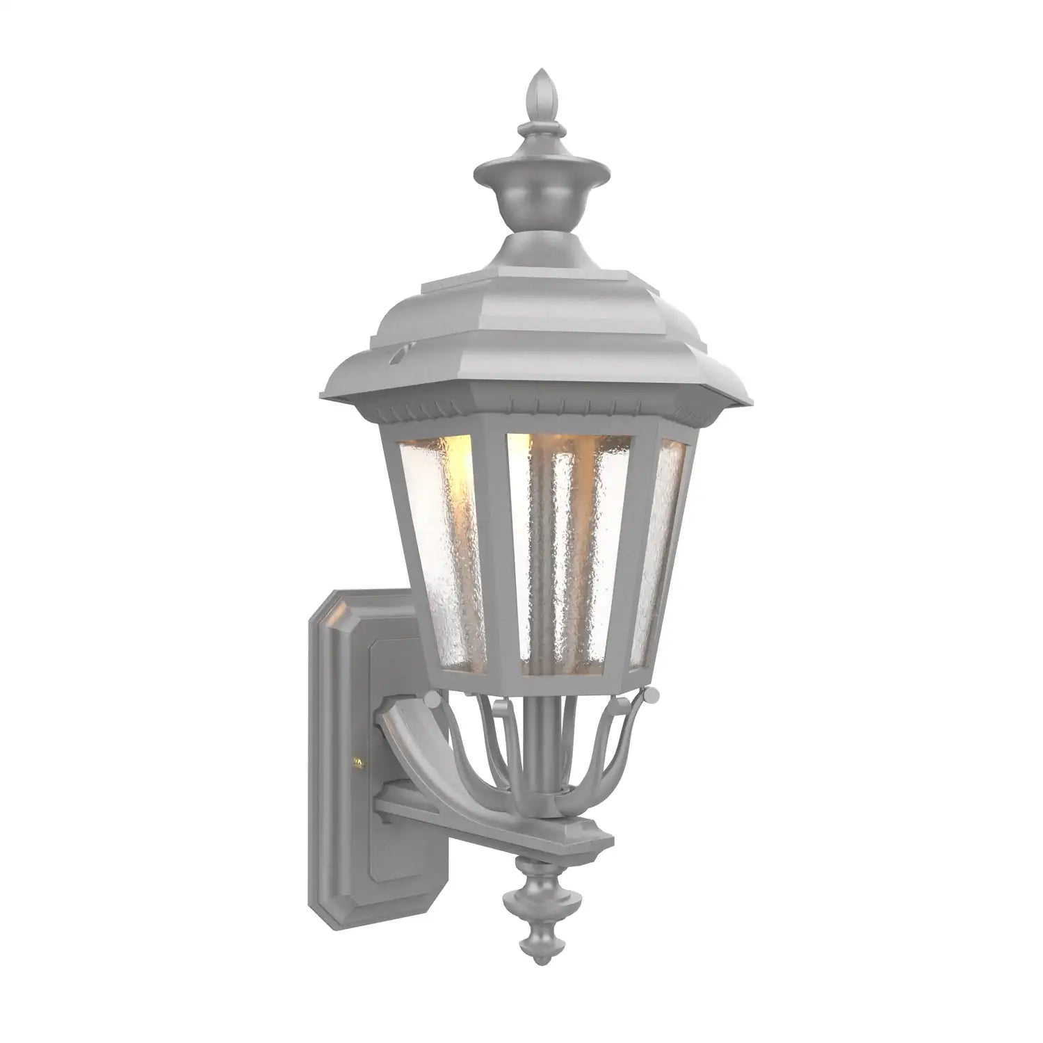 SNOC, JAMESTOWN - UPLIGHTER WALL MOUNT WITH MEDIUM FINIAL 21412, OUTDOOR WALL LIGHTS