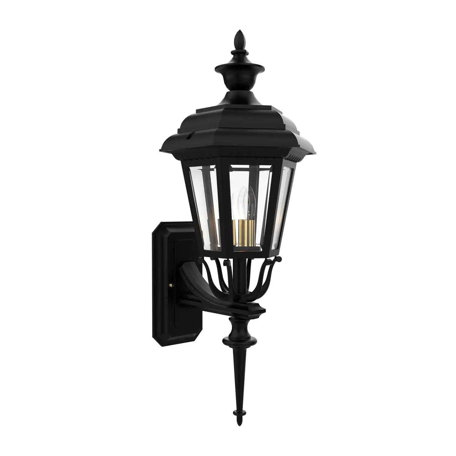 SNOC, JAMESTOWN - WALL MOUNT UP WITH MEDIUM ROD 21413, OUTDOOR WALL LIGHTS
