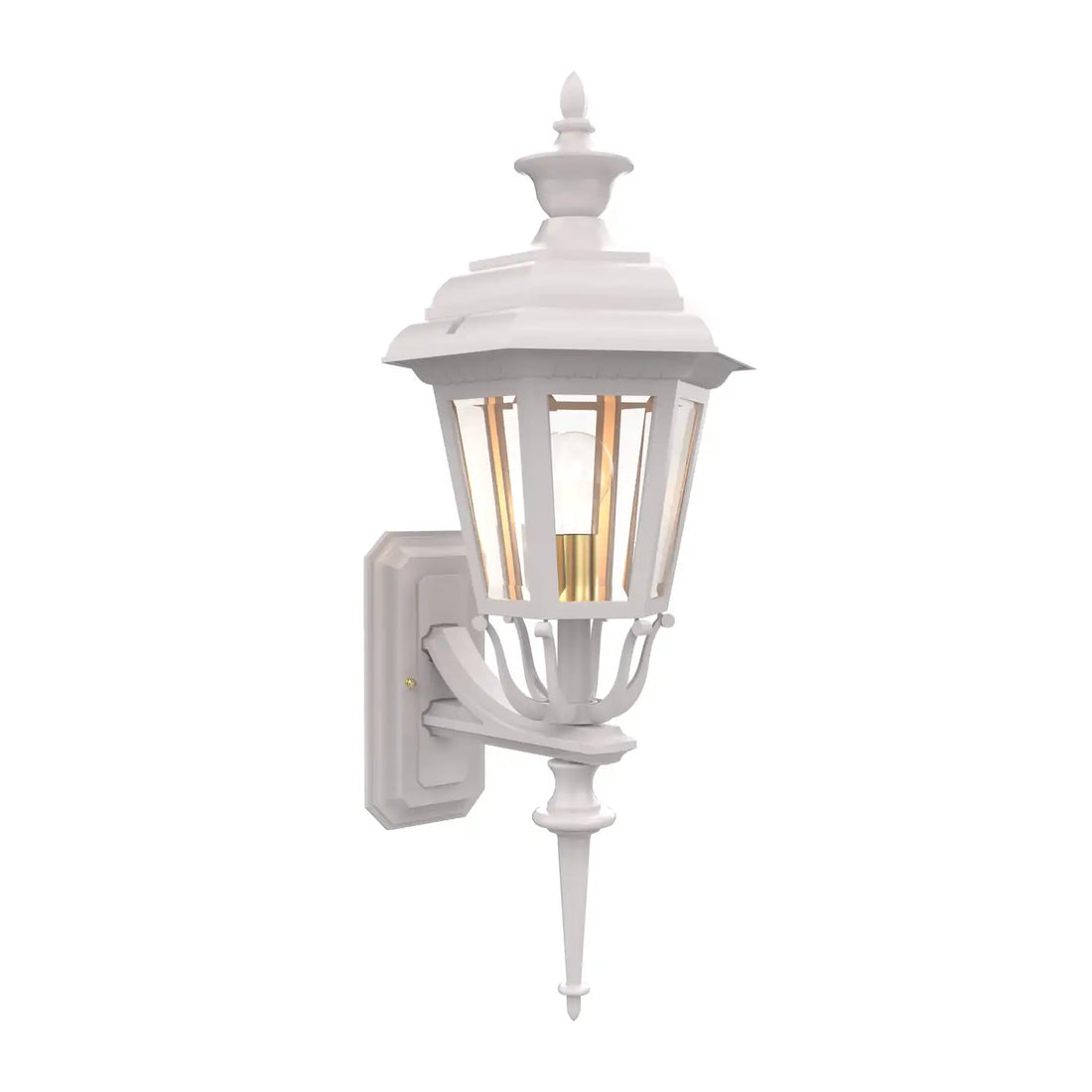 SNOC, JAMESTOWN - WALL MOUNT UP WITH MEDIUM ROD 21413, OUTDOOR WALL LIGHTS