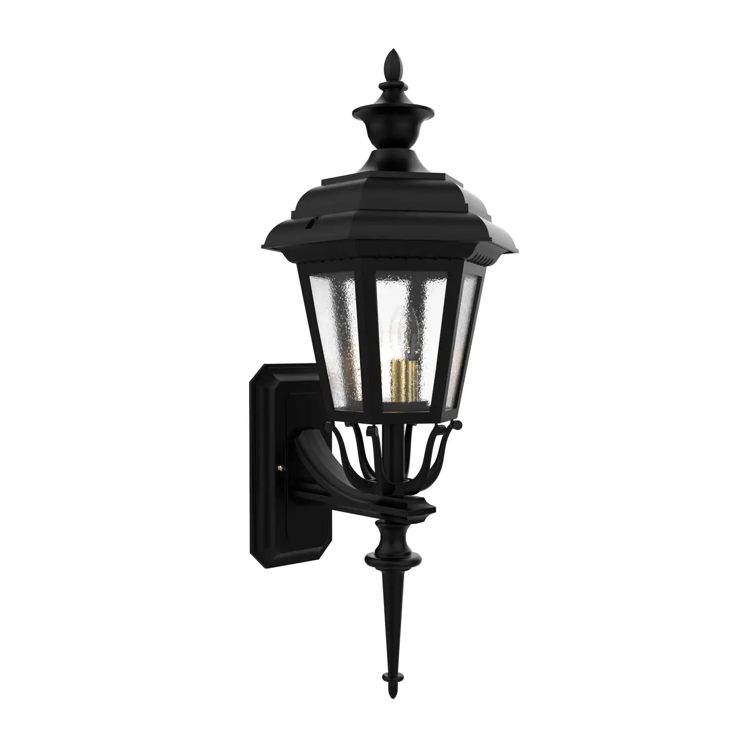 SNOC, JAMESTOWN - WALL MOUNT UP WITH MEDIUM ROD 21413, OUTDOOR WALL LIGHTS