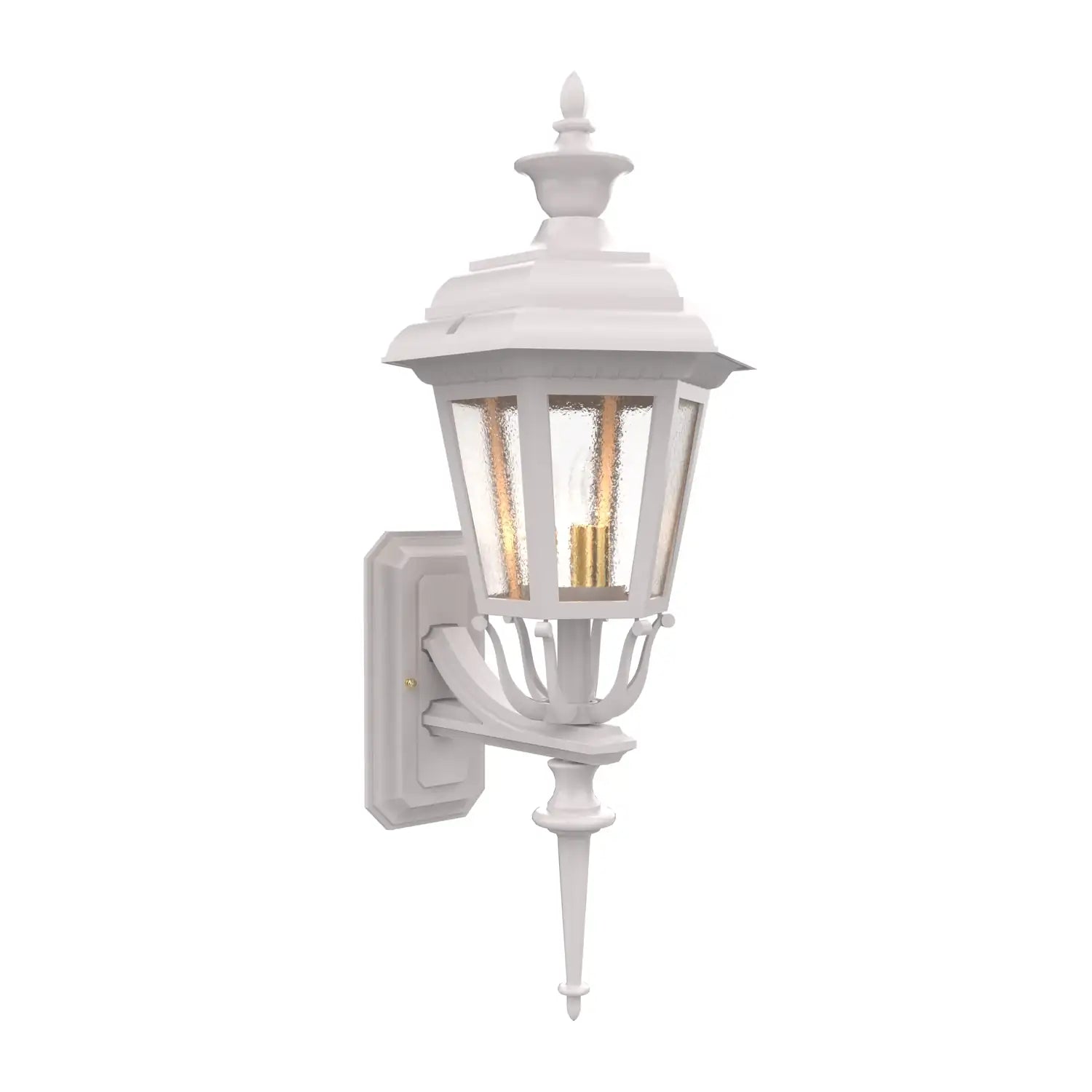 SNOC, JAMESTOWN - WALL MOUNT UP WITH MEDIUM ROD 21413, OUTDOOR WALL LIGHTS