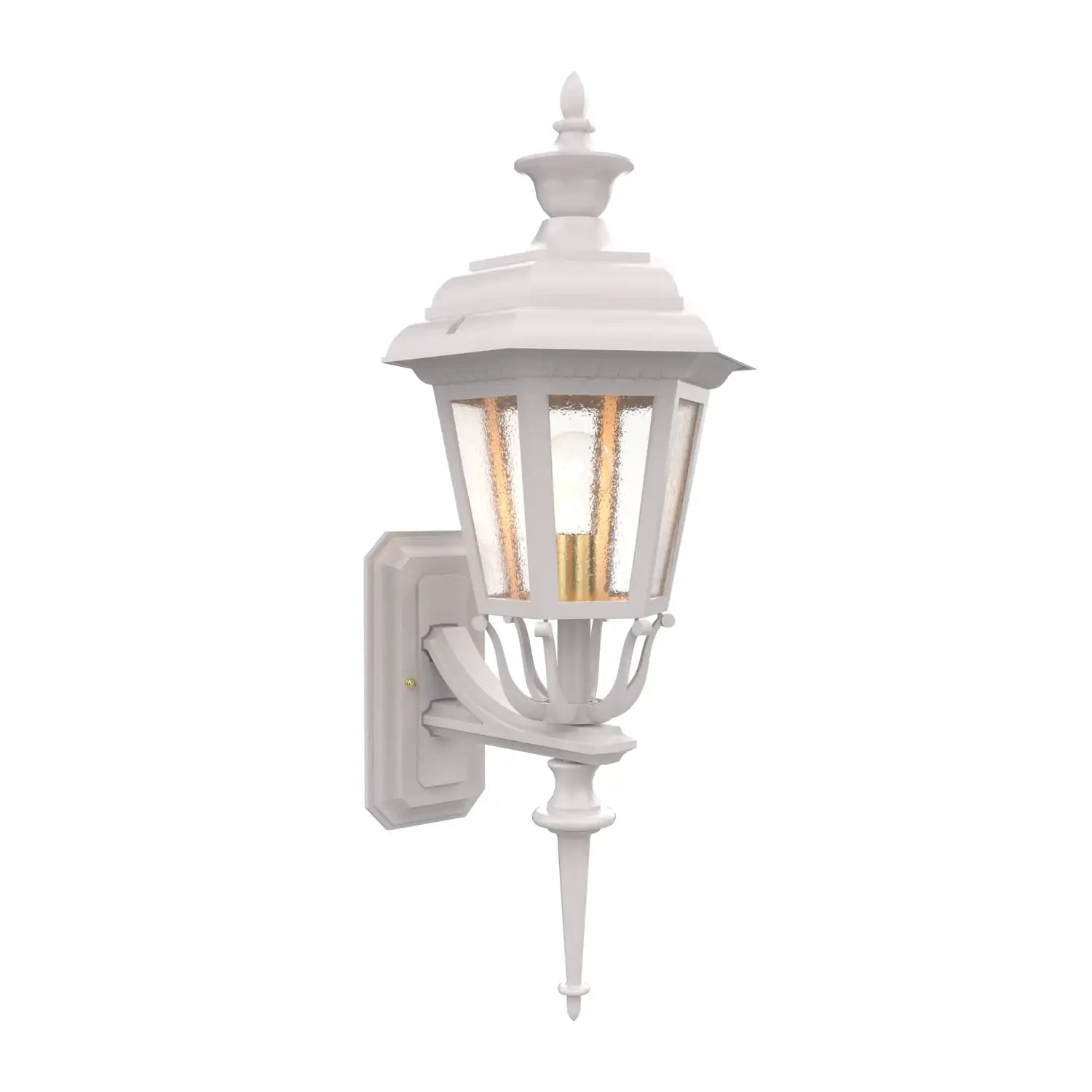 SNOC, JAMESTOWN - WALL MOUNT UP WITH MEDIUM ROD 21413, OUTDOOR WALL LIGHTS